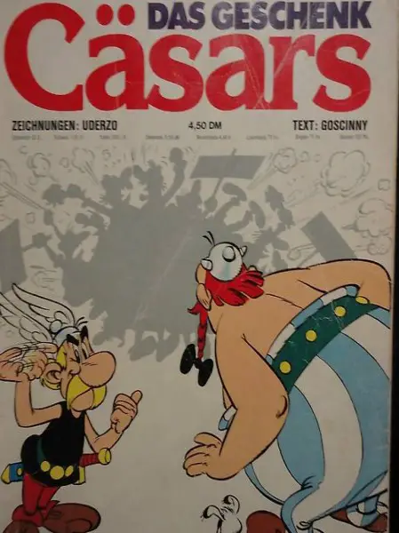  DAS GESCHENK Cäsars Asterix Band XXI