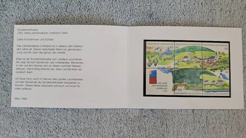 Briefmarken, Liechtenstein