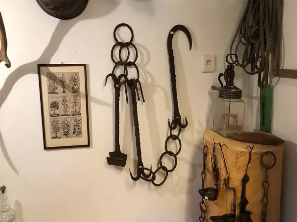  Uralte Schmiede Kette