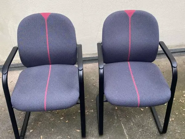 Vendo due solide sedie da ufficio