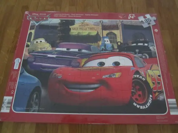  Puzzle cadre Disney "Cars" (35 pièces) neuf, sous emballage