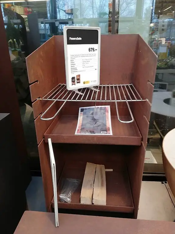 Grill FeuerstelleNEUaus Cortenstahl in Rostoptik