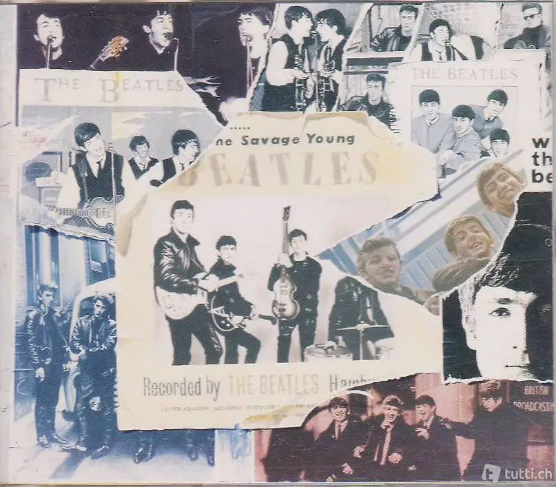 THE BEATLES- Anthology 1, The Savage Young Beatles (2 CD-Box