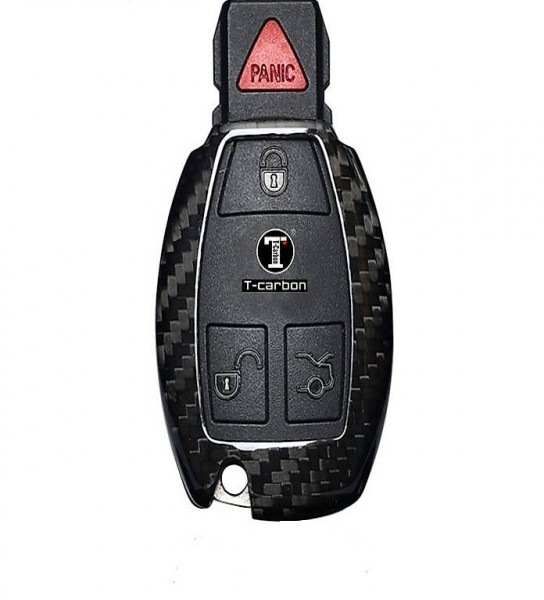Coques de clé en carbon pour Mercedes +2013