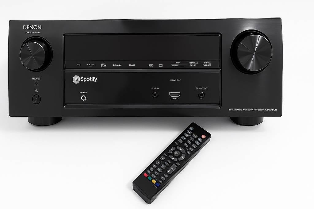 Denon AVR X2100W & 2 SPL Stereo Lautsprecher