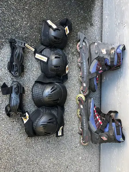 Inline Skates Rollerblades und Schonner K2 Carbon