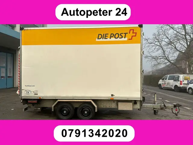 HUMBAUR, HUMBAUR Kasten mit Hebebühne, Tieflader