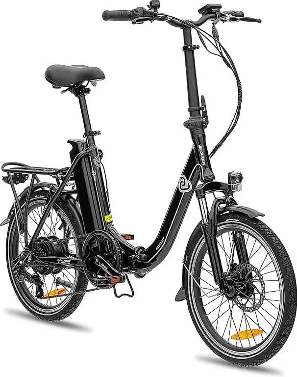 Kompaktes Elektrofahrrad 20 Zoll, 55-95 km Reichweite