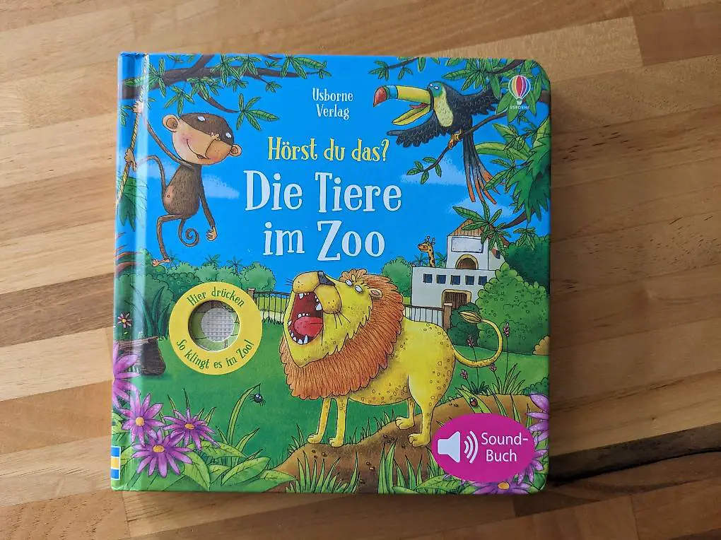 Kinderklangbuch "Hörst du das? Die Tiere im Zoo"