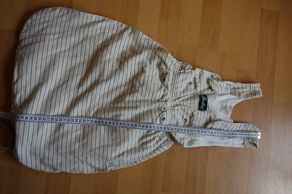 3-Jahreszeiten Schlafsack 100% Biobaumwolle, 70 cm