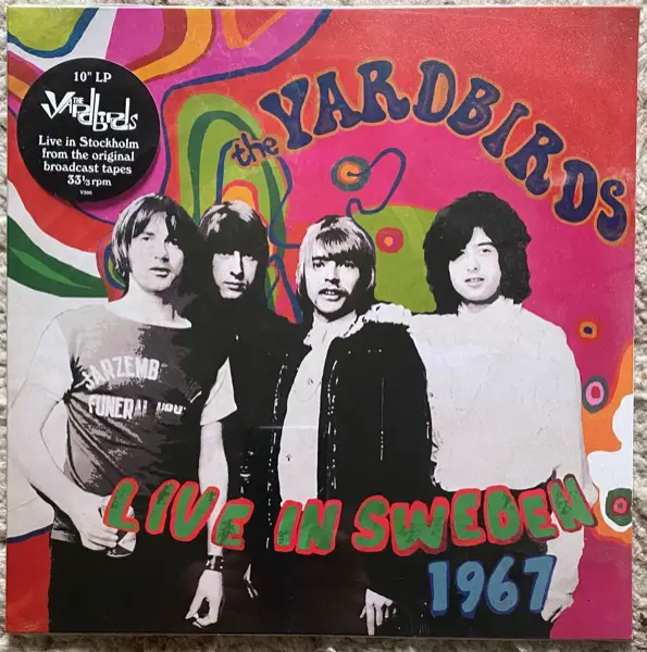 The Yardbirds (J.Page) - Live In Sweden 1967 LP 10" NEU/OVP