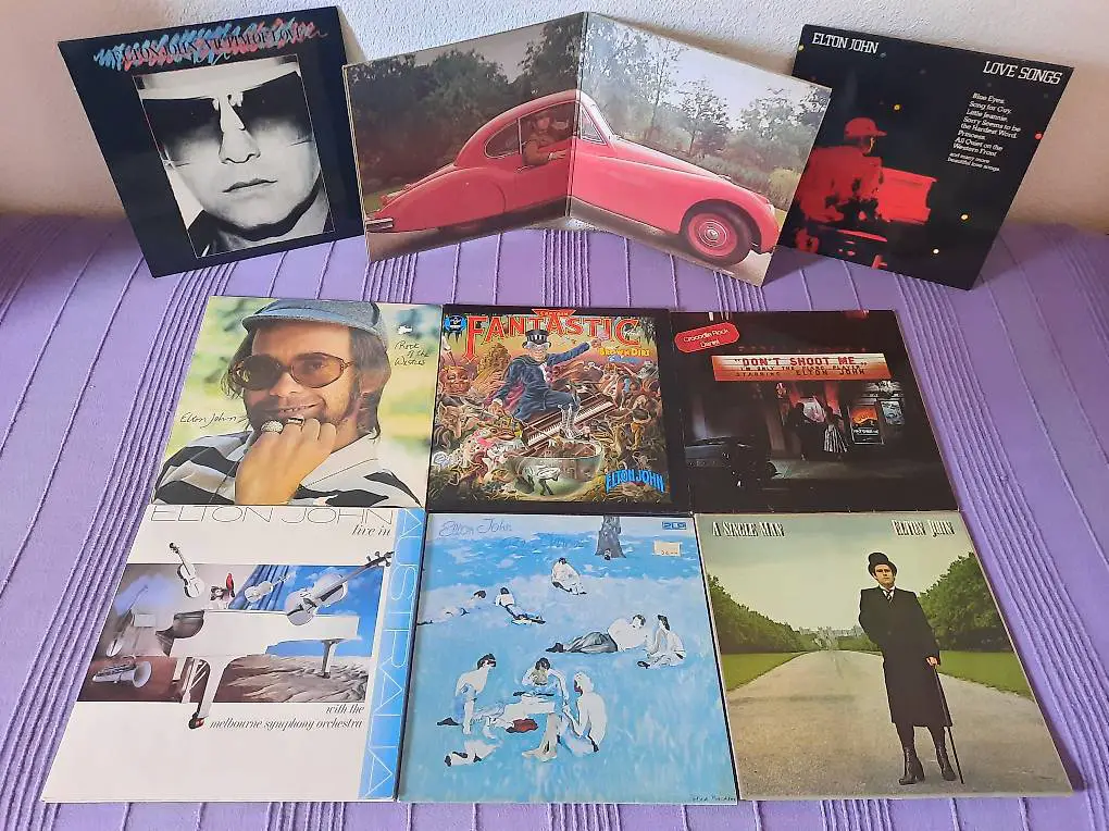 Elton John - LP + Singles