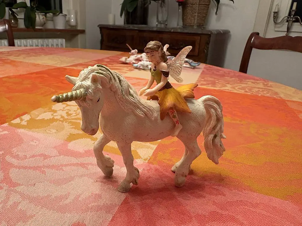 Reitende Fee Schleich Bayala Einhorn