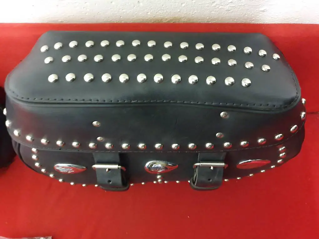 Harley Davidson Seitentaschen Leder