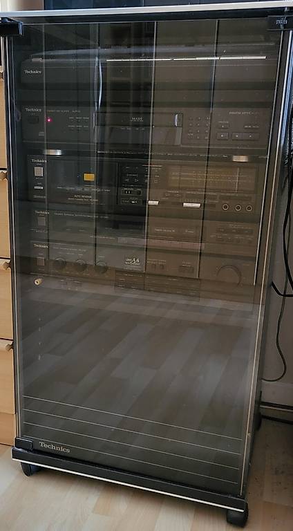 Technics Stereoanlage inkl. HiFi-Rack