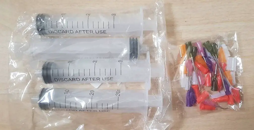 Spritze 30ml mit Gewinde |NEU