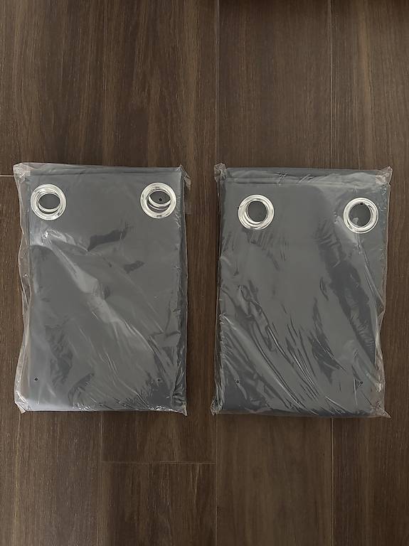 Fertigvorhang grau 240x280