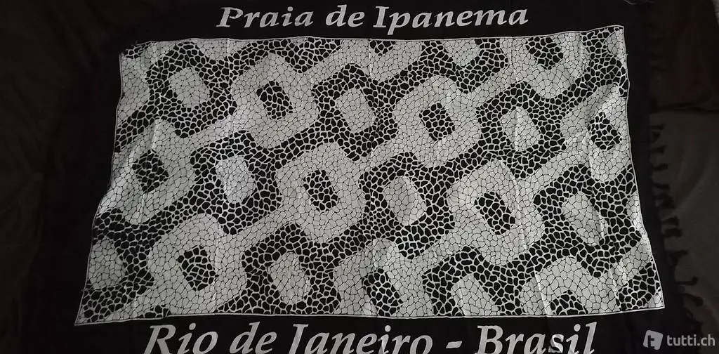 Canga Badetuch Telo Spiaggia Mare Rio de Janeiro Ipanema NEW