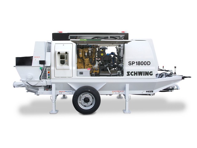 SCHWING-STETTER, Stationäre Betonpumpe SP 1800 D, Betonpumpe
