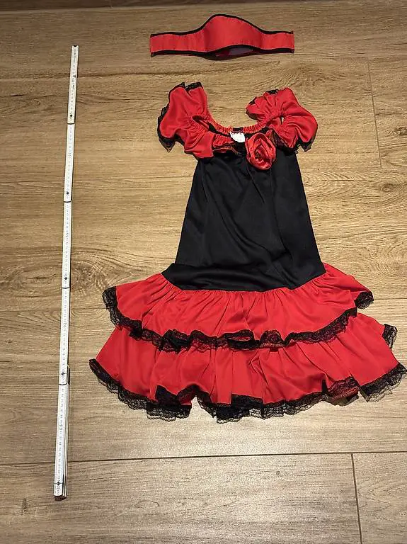 Fasnachtskleid Kostüm Zigeunerin Spanierin