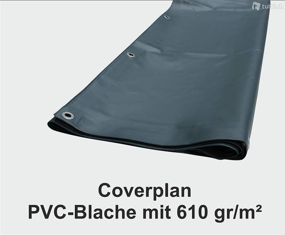  2x2 m PVC-Abdeckblache