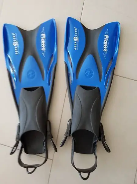 Kinder Schwimmflosse Flame aqua lung