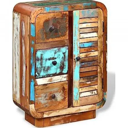  Anrichte Recyceltes Massivholz