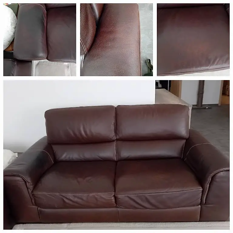 Echtleder Sofa