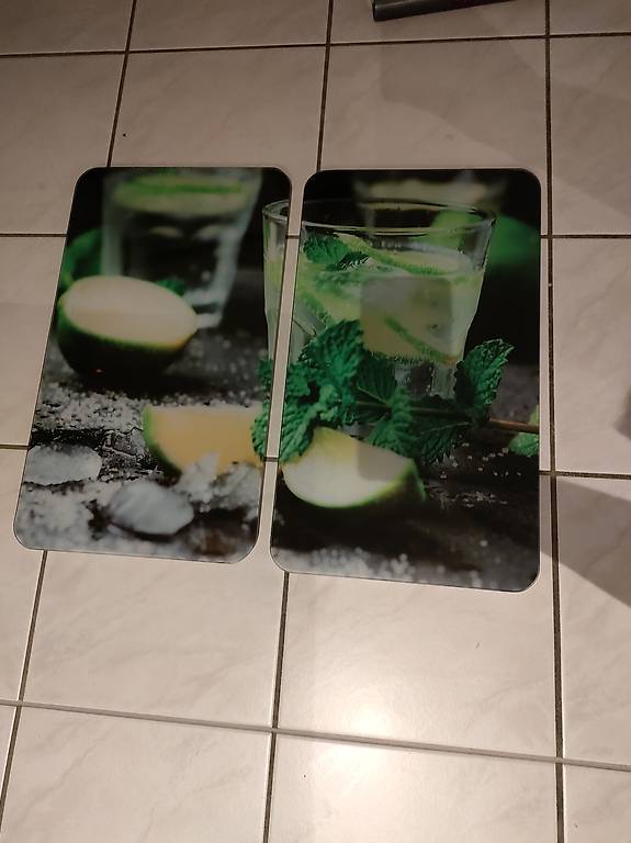 Abdeckung, Schutz Herdplatten aus Glas Schutz