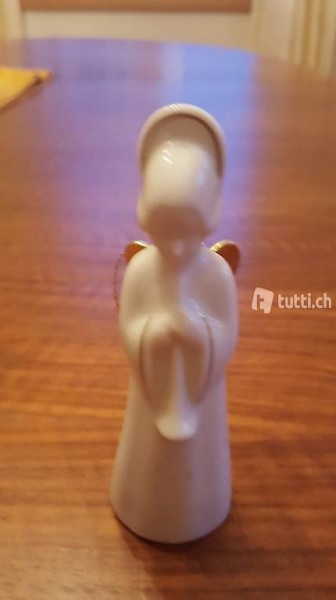 Weihnachtsengel Dekoraton Porzellan NEU