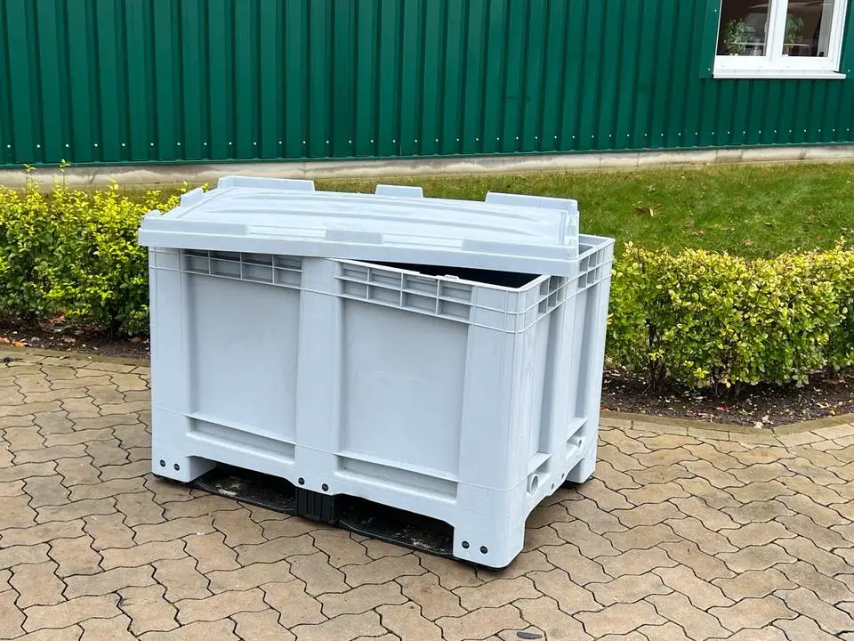 NEU Paloxe Palettenbox Lebensmittelecht 120x80cm HDPE NEU