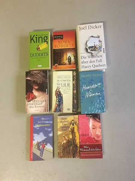 9 Bücher, alle deutsch