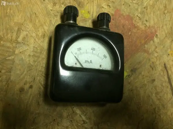 Neuberger Taschen Amperemeter 600mA