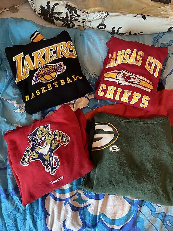nhl, nba, nfl pullover