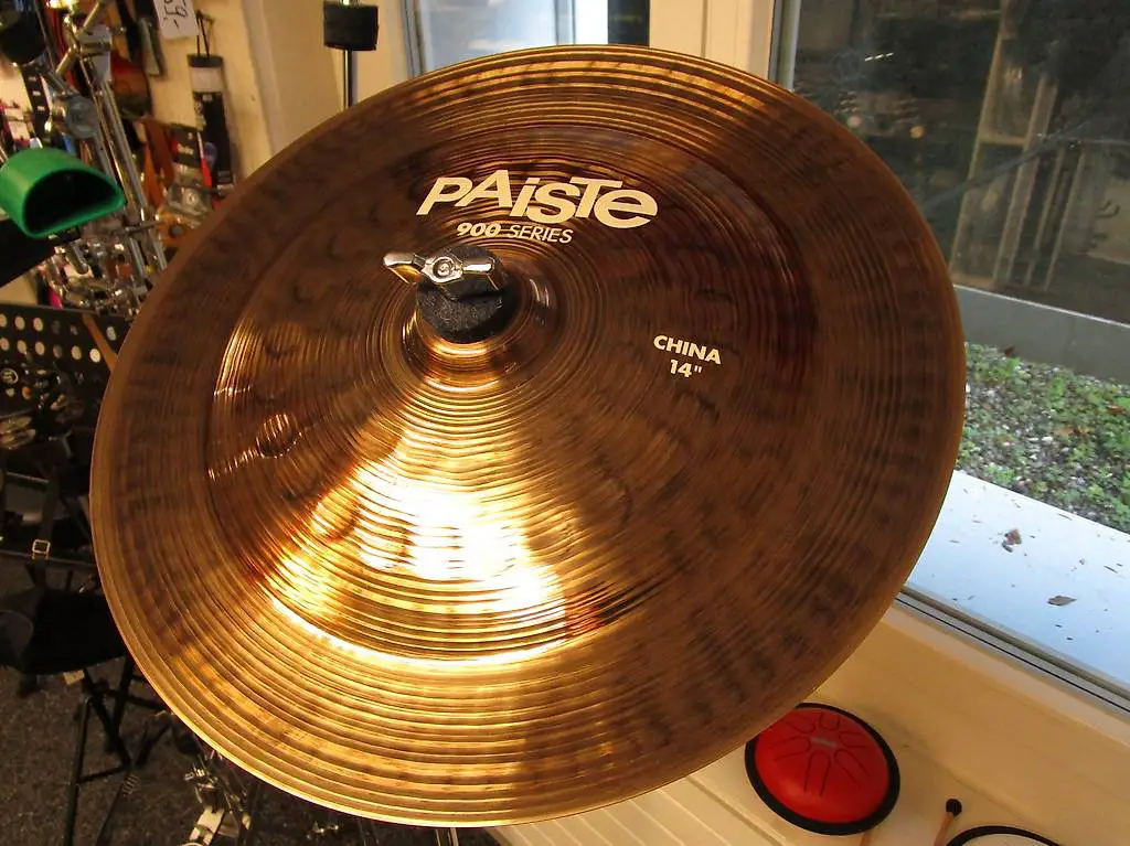 cymbal china 14" paiste fabrikneu