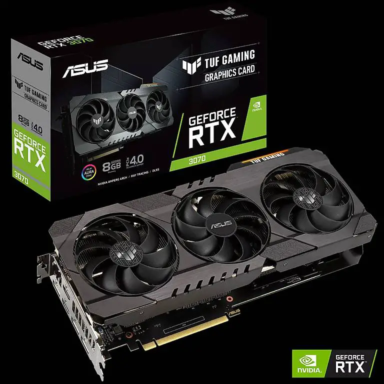 ASUS TUF RTX 3070 OC Edition | Kraftpaket für Gamer