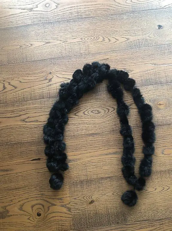 Kragen aus Hasenfell