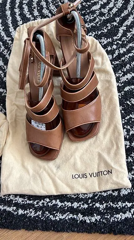 Original L. Vuitton Sandale, Gr.40, Neuwertig