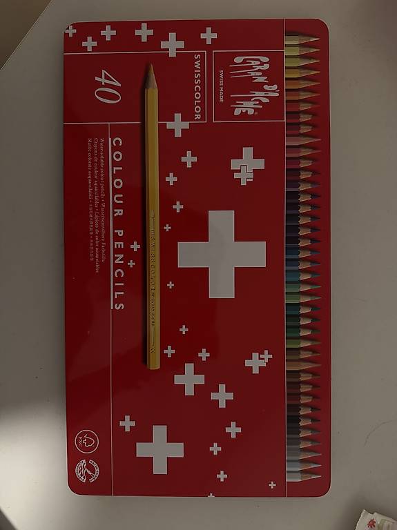Caran d"Ache Swisscolor Buntstifte 40 Stück