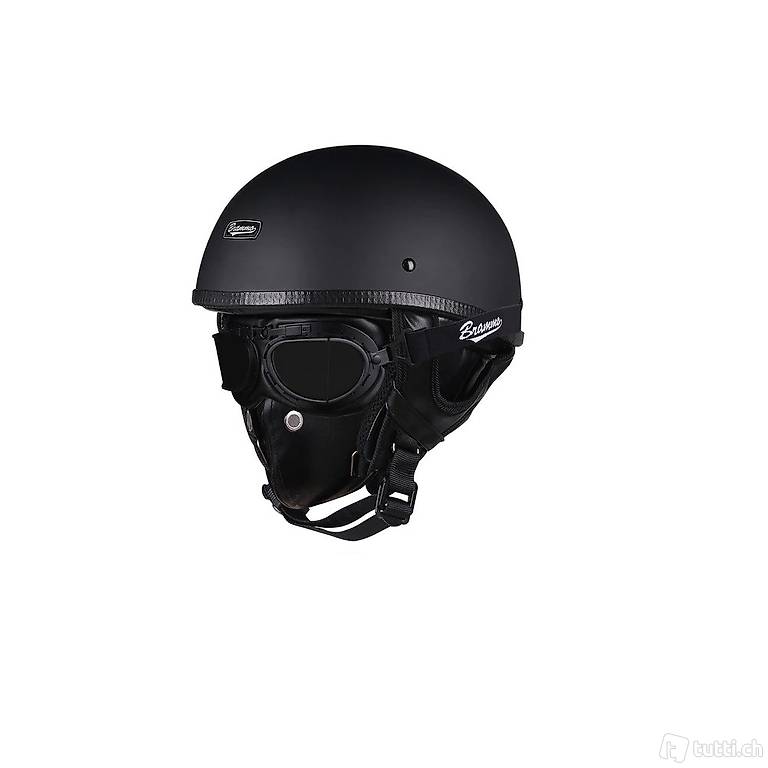 Motorrad-Helm (Retro-Chopper)