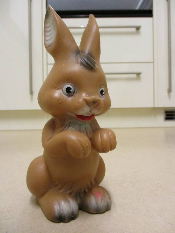 Retro-Bunny Gummi-Hase 60er-Jahre Vintage Kult-Burner