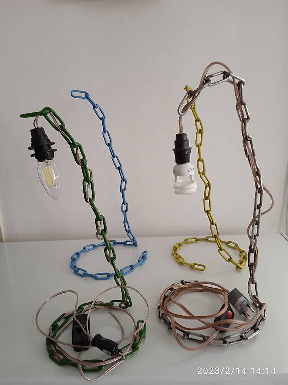Lampade di catene art