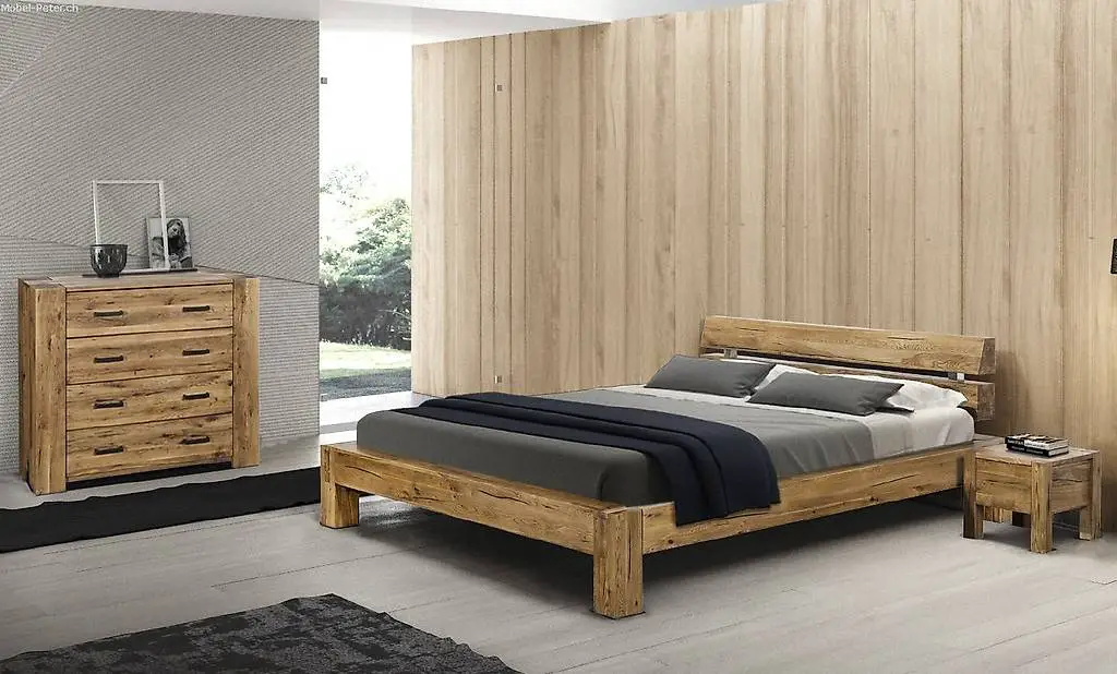 Balkenbett Ortega Sumpfeiche