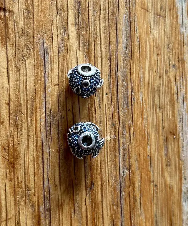 2 Thomas Sabo KARMA BEAD Kugelfisch Fugo