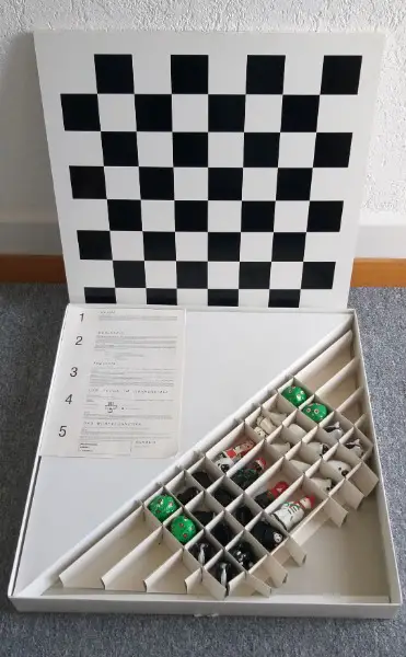 Design Schachspiel Art Michel Chauvaux Hand Made