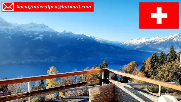 ferienwohnung mit see- & bergblick in beatenberg zu vermieten