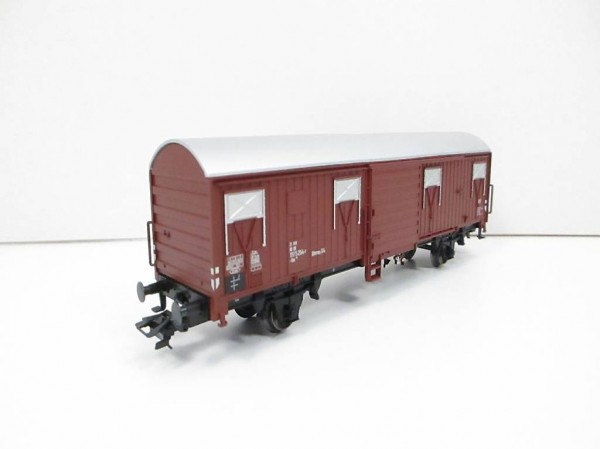 Märklin H0 00779-07 DB Güterwagen "Spundwandwagen"