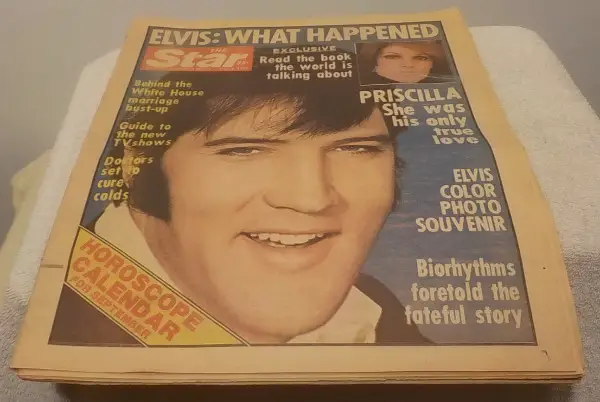 Elvis-Presley in The Star Zeitung