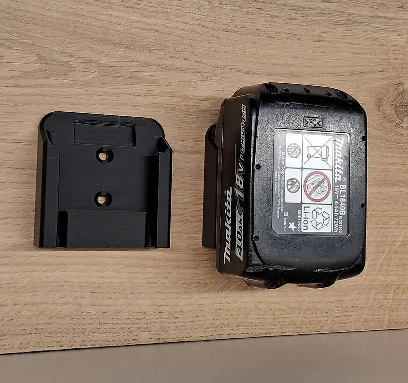 Akkuhalter Makita 18V Werkstatt Akku Halter Akkuhalterung