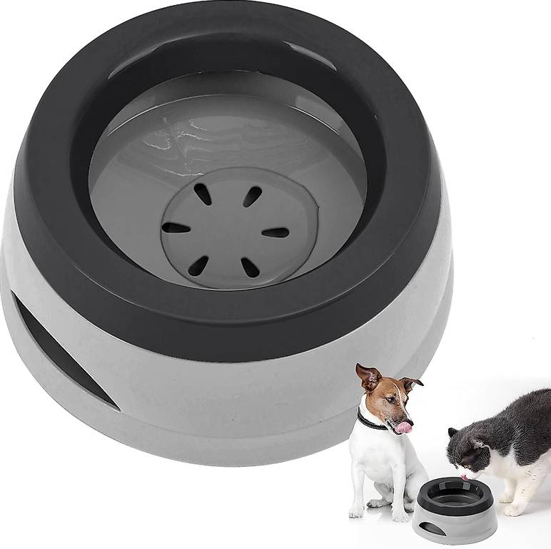 Wassernapf für Hunde Unterwegs 750ml, Qianyou Auslaufsicher